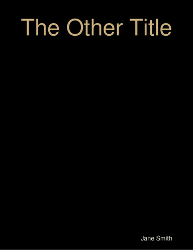 The Other Title