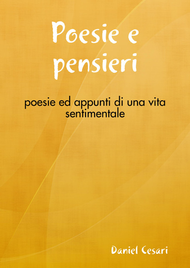 Poesie e pensieri
