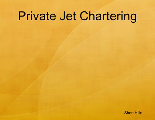 Private Jet Chartering