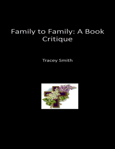 Family to Family: Leaving a Lasting Legacy: A Book Critique