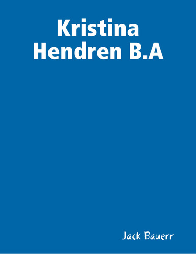 Kristina Hendren B.A
