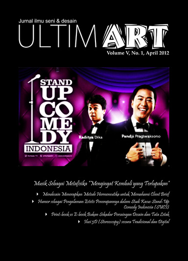 UltimArt Vol. V, Nomor 1, April 2012