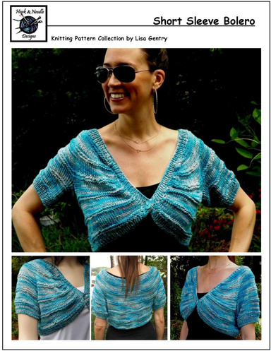 Short Sleeve Bolero - Knitting Pattern