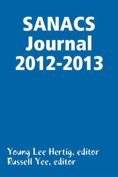 SANACS Journal 2012-2013