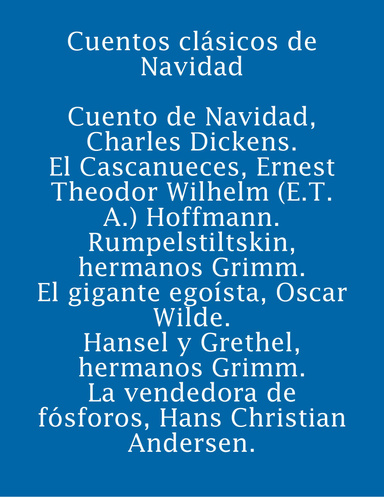 Cuentos clásicos de Navidad