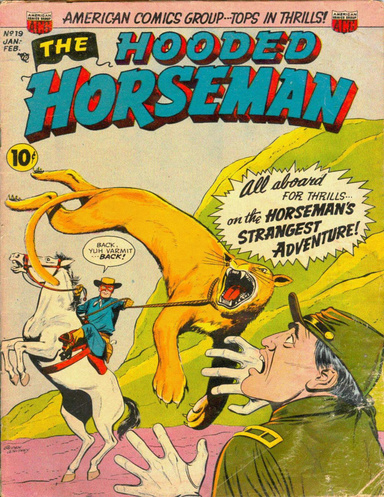 Hooded Horseman Number 29 Mystery Comic Book