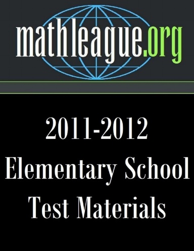 Elementary School Test Materials 2011-2012