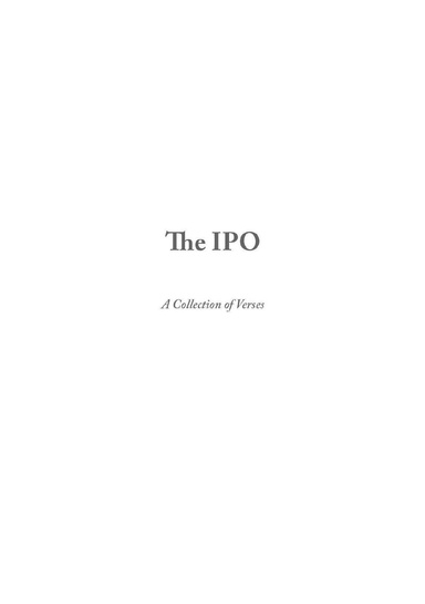 The IPO Book