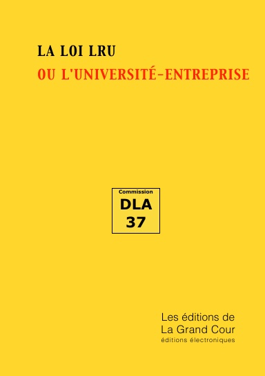 La loi LRU ou l'université entreprise