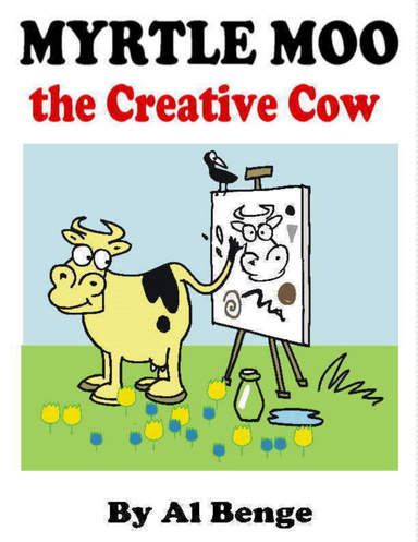 Myrtle Moo the Creative Cow