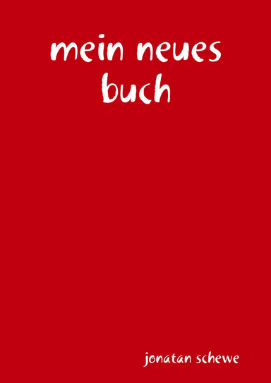 mein neues buch
