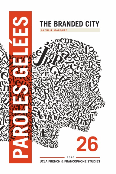 Paroles Gelées: La ville marquée (Volume 26) 2010