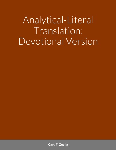 Analytical-Literal Translation: Devotional Version