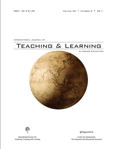 2011 • 23(2) • International Journal of Teaching and Learning in Higher Education