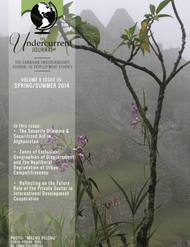 Undercurrent Journal: Vol. 10, Issue 3 (Summer 2014) [Color]