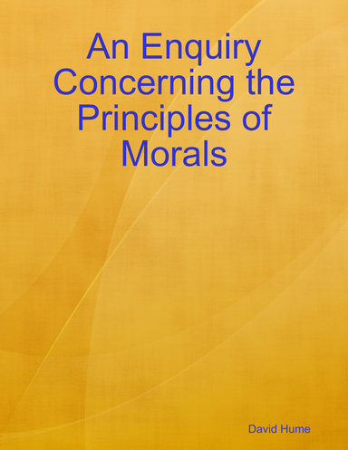An Enquiry Concerning the Principles of Morals