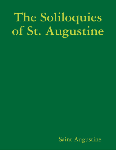 The Soliloquies of St. Augustine