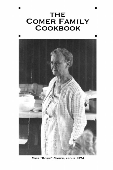 The Comer Family Cookbook