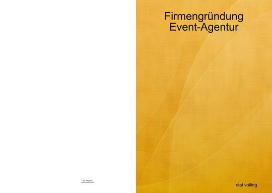 Firmengründung Event-Agentur