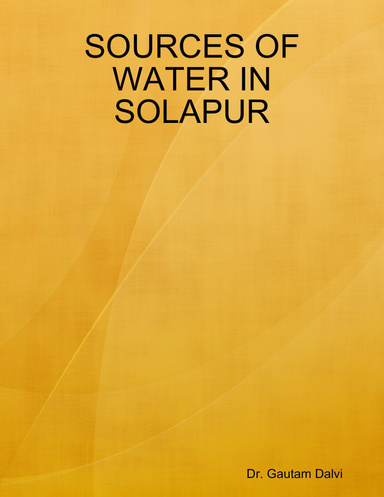 SOURCES OF WATER IN SOLAPUR