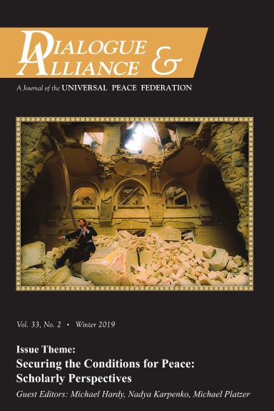 Dialogue & Alliance Vol. 33, No. 2
