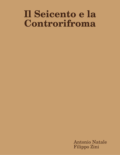 Il Seicento e la Controrifroma