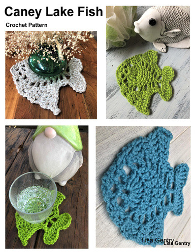 Caney Lake Fish - Crochet Pattern
