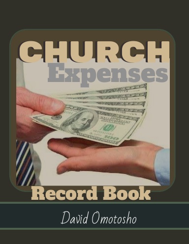 Church Expenses Record Book
