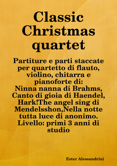 Classic Christmas quartet
