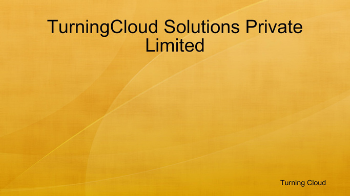 TurningCloud Solutions Private Limited