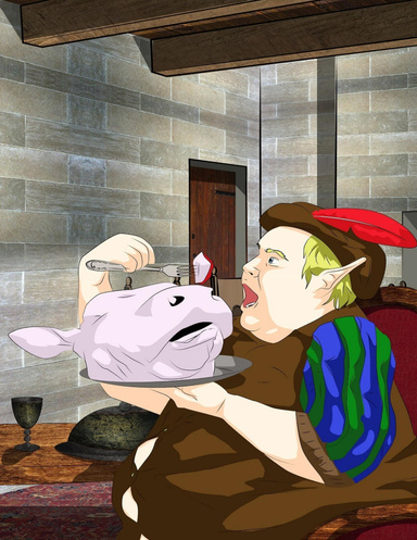 Hyrkil l'elfe obèse