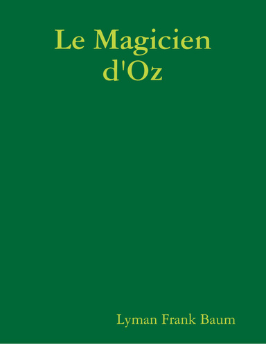 Le Magicien d'Oz