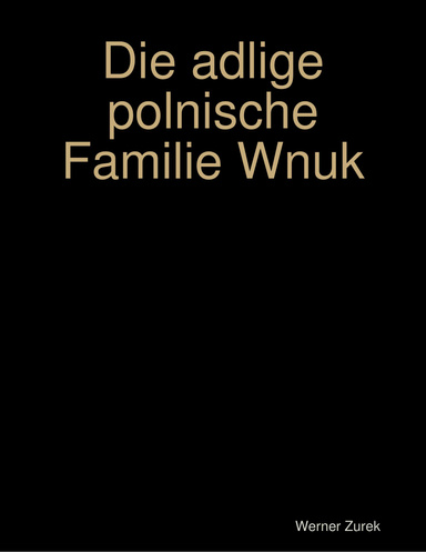 Die adlige polnische Familie Wnuk