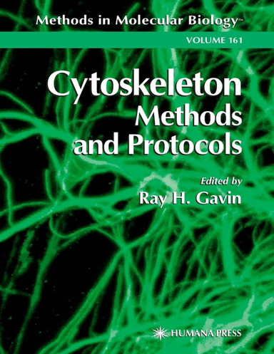 Cytoskeleton Methods and Protocols