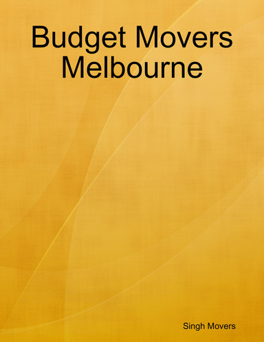 Budget Movers Melbourne