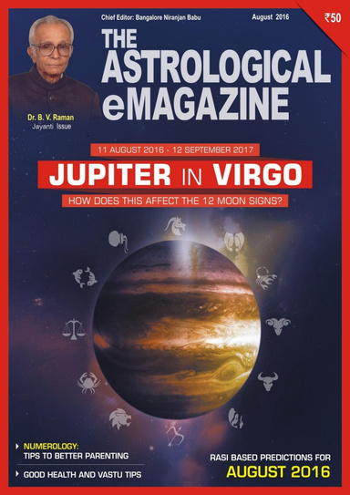 The Astrological eMagazine August 2016