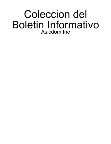 Coleccion del Boletin Informativo