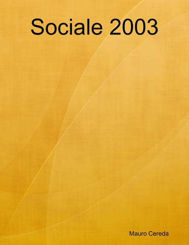 Sociale 2003