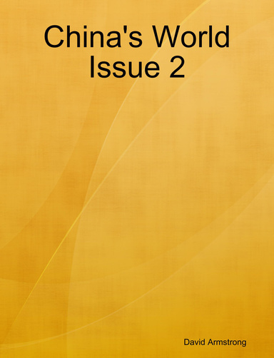 China's World Issue 2