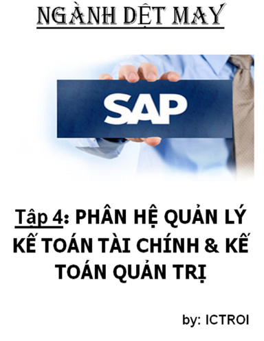 Phân Hệ Quản Lý Kế tóan Tài Chính & Kế Toán Quản trị SAP AFS Ngành DỆT MAY