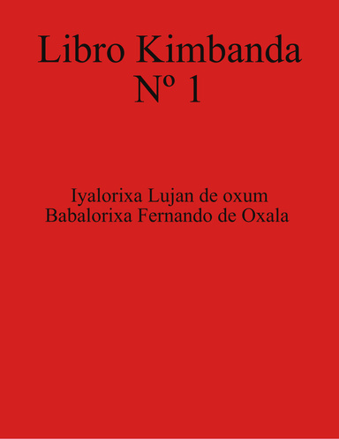 Libro Kimbanda Nº 1
