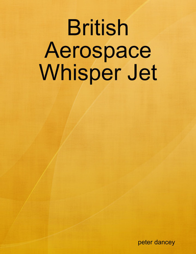 British Aerospace Whisper Jet