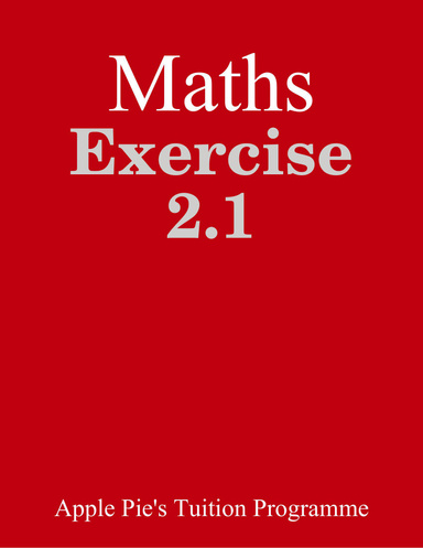 Maths - Exercise 2.1