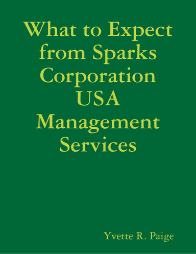 What to Expect from Sparks Corporation USA Management Services