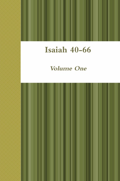 isaiah-40-66-volume-one