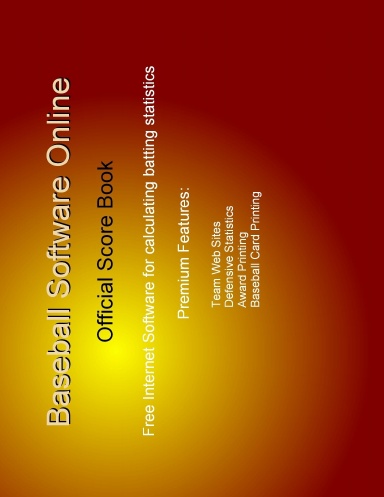 Baseball Software Online Scorebook