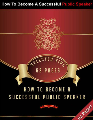 How to Become a Successful Public Speaker