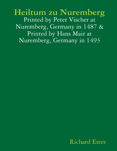 Heiltum zu Nuremberg