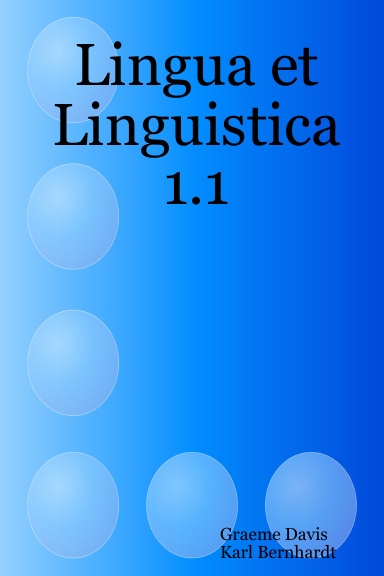 Lingua et Linguistica 1.1