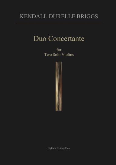 Duo Concertante for Two Solo Violins - Violin 2